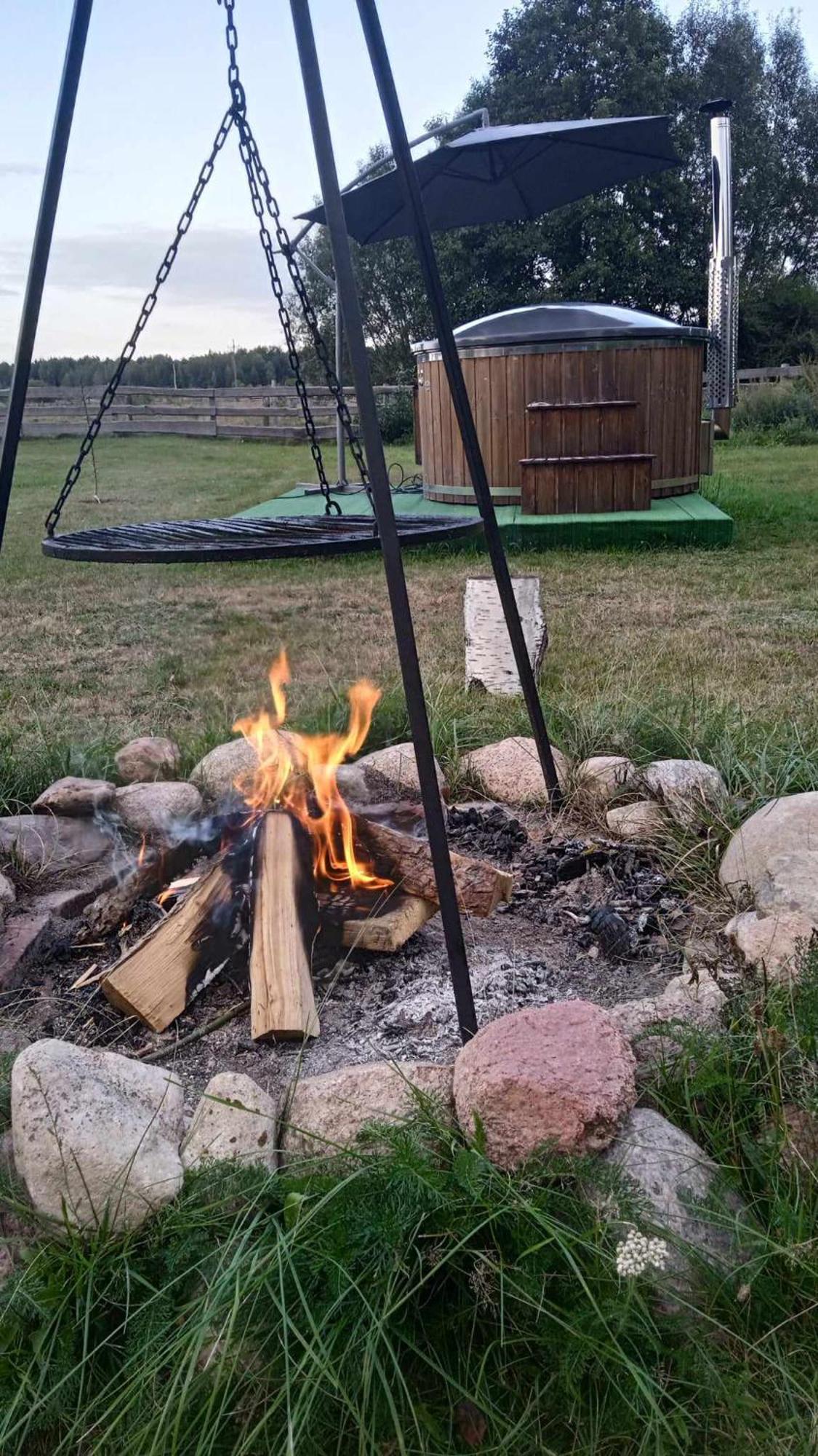 Appartamento Siedlisko Czarny Dzieciol Narewka Esterno foto